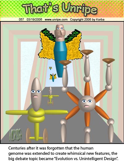 cartoon 57, genomic metaphors
